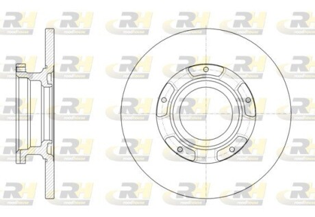 Гальмівний диск roadhouse 61566.00