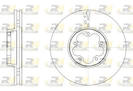 Гальмівний диск roadhouse 61568.10