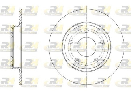 Гальмівний диск roadhouse 61575.00