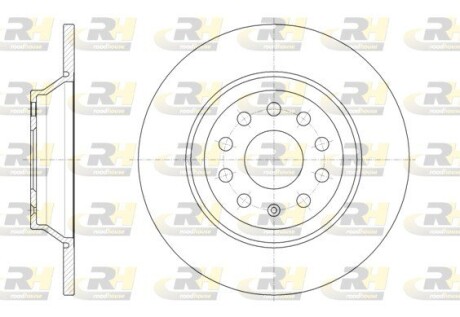 Гальмівний диск roadhouse 61587.00