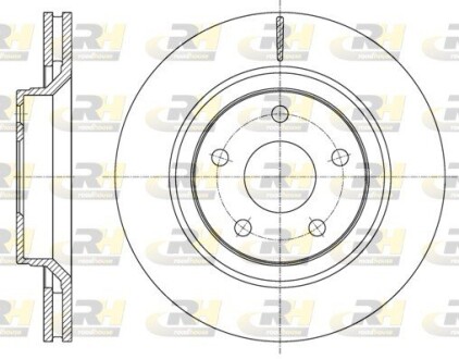 Гальмівний диск roadhouse 61610.10