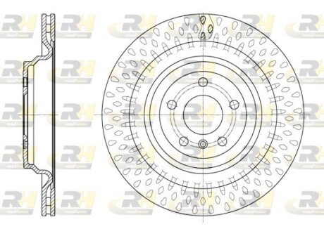 Гальмівний диск roadhouse 61635.10
