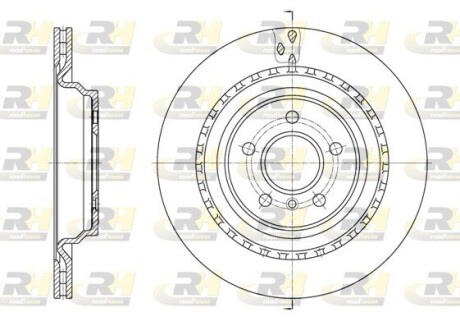 Гальмівний диск roadhouse 61636.10