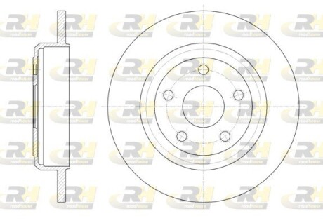 Гальмівний диск roadhouse 61669.00