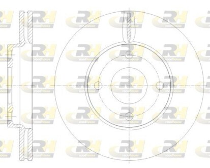 Гальмівний диск roadhouse 61778.10