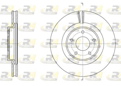 Гальмівний диск roadhouse 61790.10