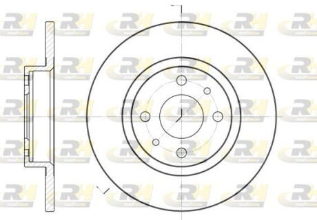 Гальмівний диск roadhouse 6191.00