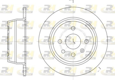 Гальмівний диск roadhouse 620700 (фото 1)