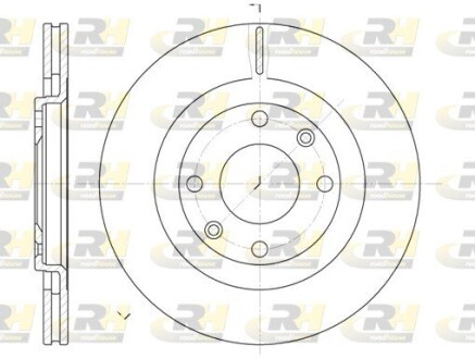 Гальмівний диск roadhouse 6240.10