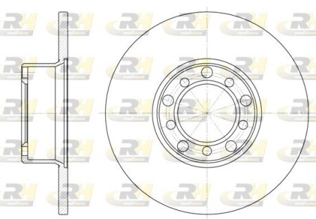 Гальмівний диск roadhouse 627200 (фото 1)