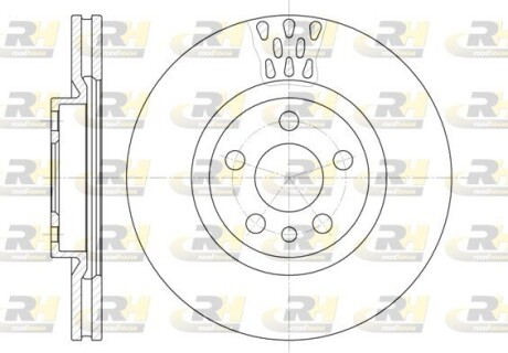 Гальмівний диск roadhouse 6305.11