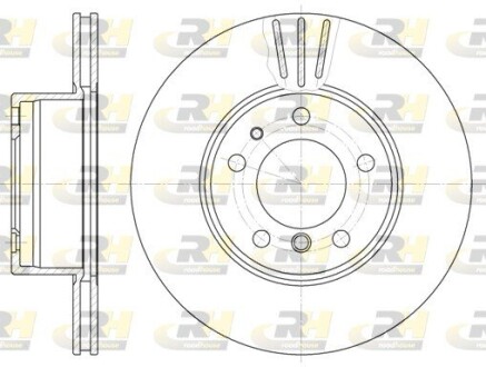 Гальмівний диск roadhouse 6348.10