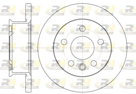 Гальмівний диск roadhouse 6414.00
