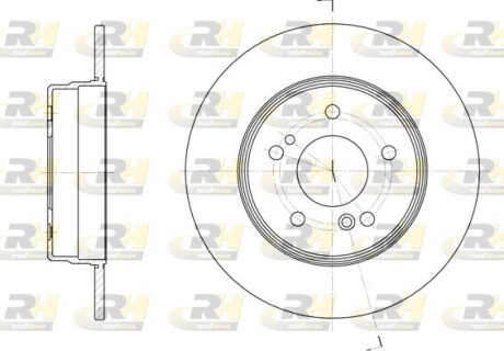 Гальмівний диск roadhouse 6467.00