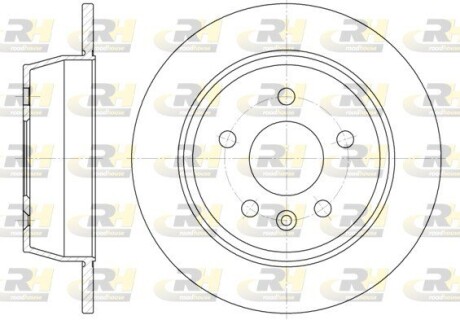 Гальмівний диск roadhouse 6471.00