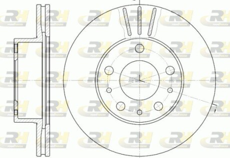 Гальмівний диск roadhouse 6476.10