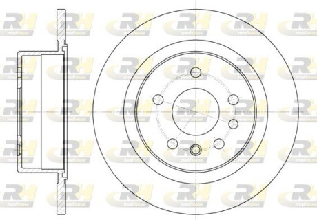 Гальмівний диск roadhouse 6488.00