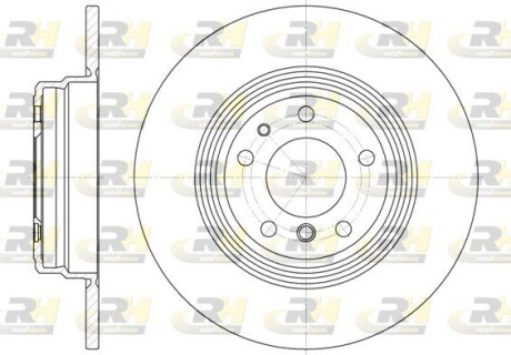 Гальмівний диск roadhouse 6510.00