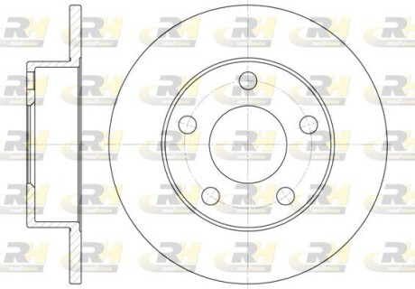 Гальмівний диск roadhouse 6513.00