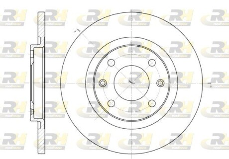 Гальмівний диск roadhouse 6536.00