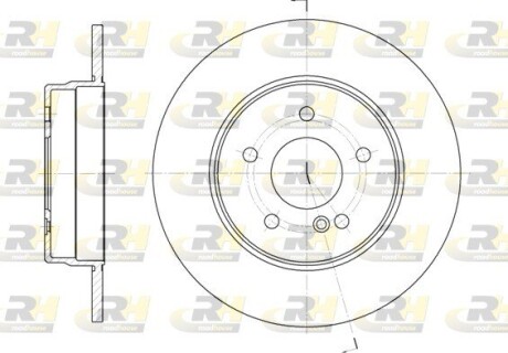 Гальмівний диск roadhouse 6555.00