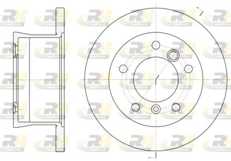 Гальмівний диск roadhouse 6566.00