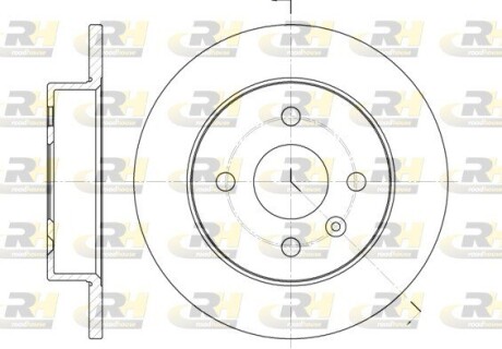 Гальмівний диск roadhouse 6570.00