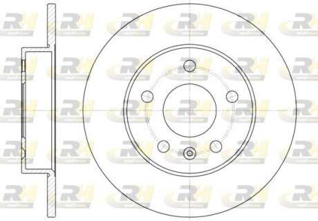 Гальмівний диск roadhouse 6578.00