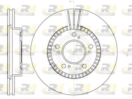 Гальмівний диск roadhouse 6586.10