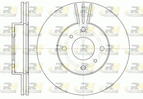 Гальмівний диск roadhouse 6610.10