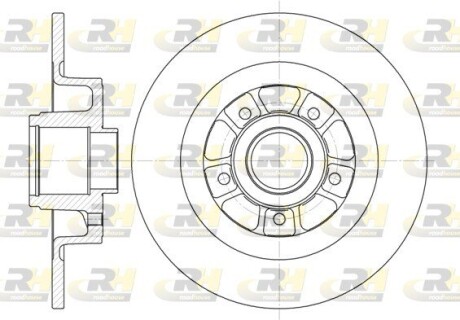 Гальмівний диск roadhouse 6613.00