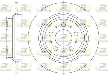 Гальмівний диск roadhouse 6620.00