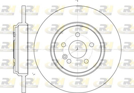 Гальмівний диск roadhouse 6631.00