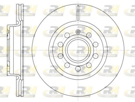 Гальмівний диск roadhouse 6647.10