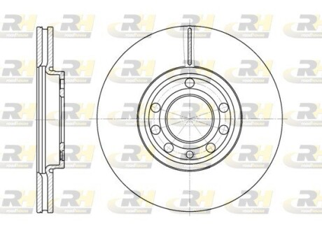 Гальмівний диск roadhouse 6689.10