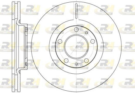 Гальмівний диск roadhouse 6693.10