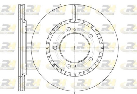 Гальмівний диск roadhouse 6699.10