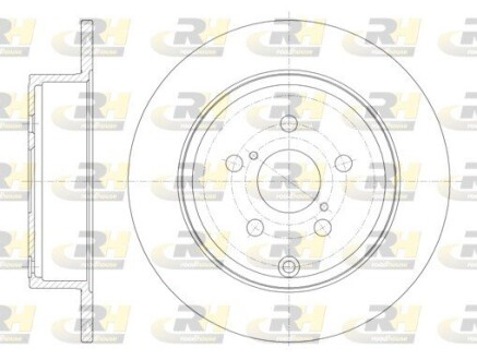 Гальмівний диск roadhouse 6700.00
