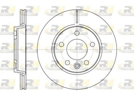 Гальмівний диск roadhouse 6707.10