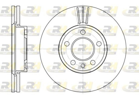 Гальмівний диск roadhouse 6708.10