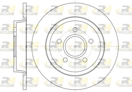 Гальмівний диск roadhouse 6712.00