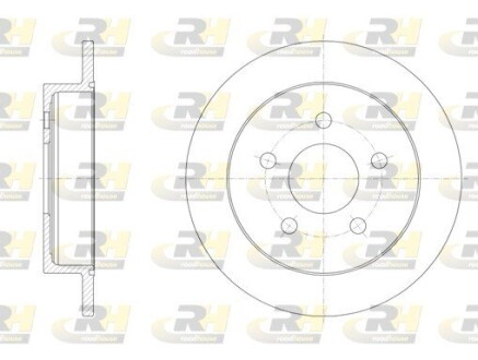 Гальмівний диск roadhouse 6719.00