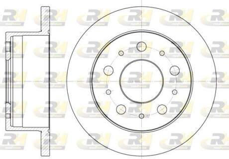 Гальмівний диск roadhouse 6741.00