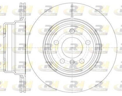Гальмівний диск roadhouse 6755.10