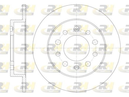 Гальмівний диск roadhouse 6762.00