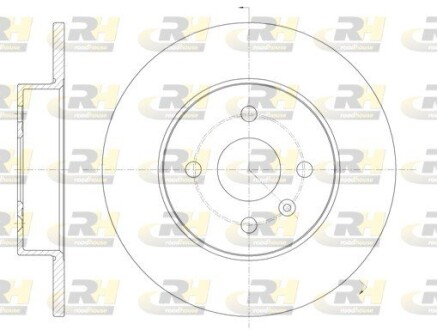 Гальмівний диск roadhouse 678900 (фото 1)