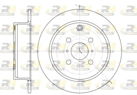 Гальмівний диск roadhouse 6805.00