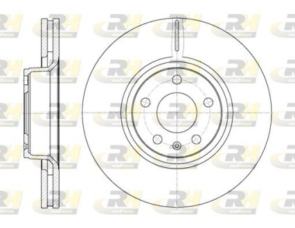 Гальмівний диск roadhouse 680710 (фото 1)