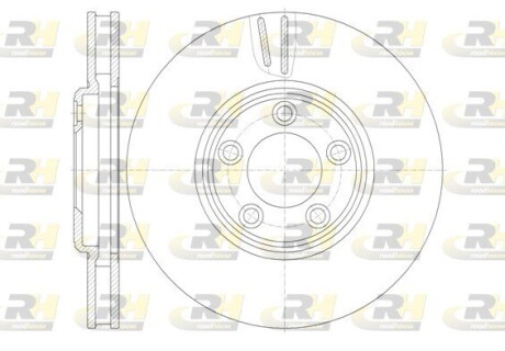 Гальмівний диск roadhouse 6836.10