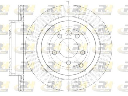 Гальмівний диск roadhouse 6849.10